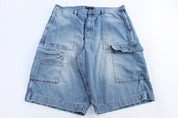 Sean John Light Wash Cargo Shorts