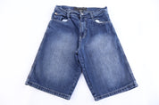 Southpole Dark Wash Denim Shorts