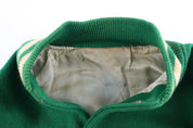 60’s Choctaw Green & Cream Varsity Jacket