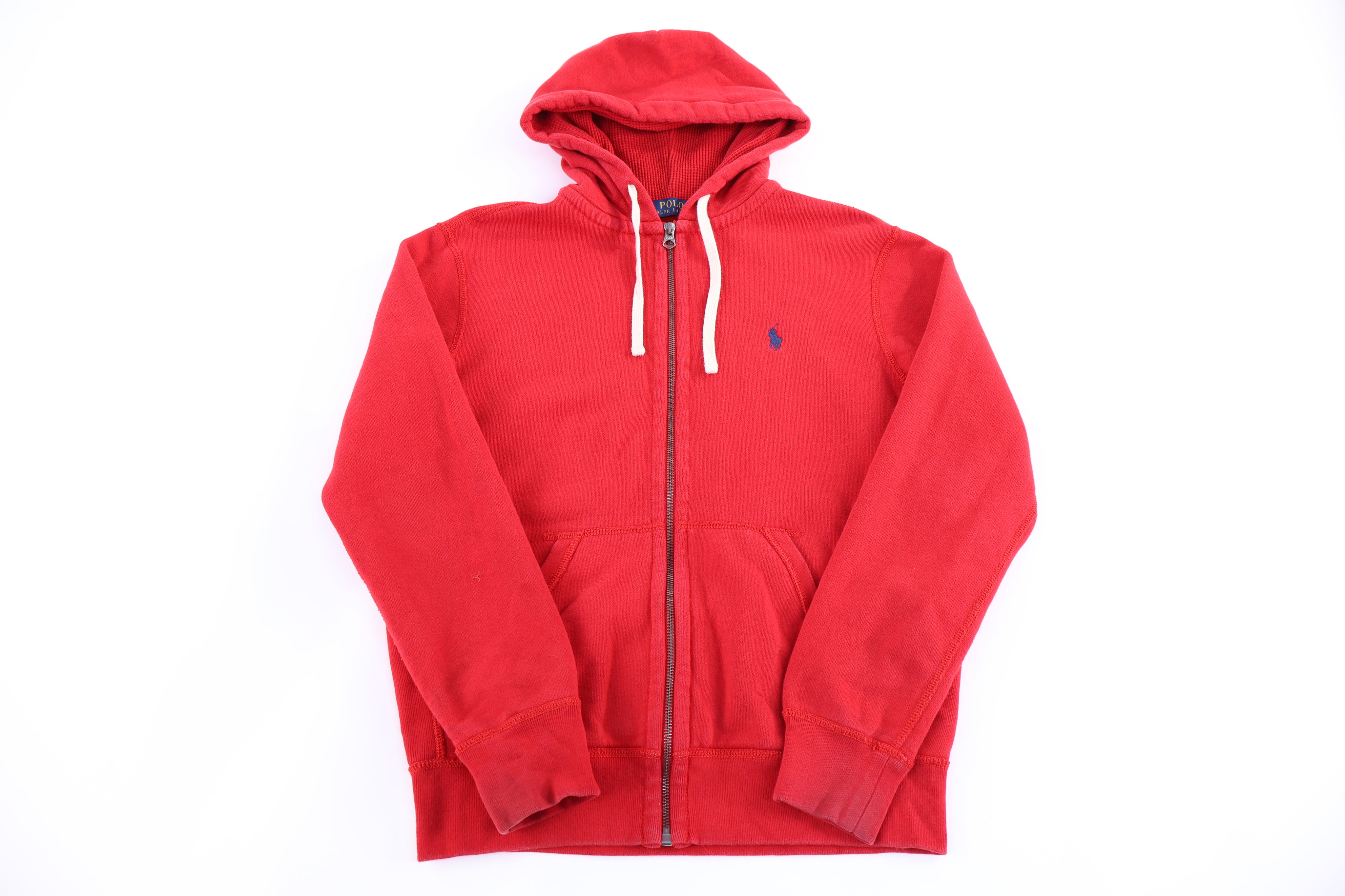 Polo Ralph Lauren Embroidered Logo Red Full Zip Jacket