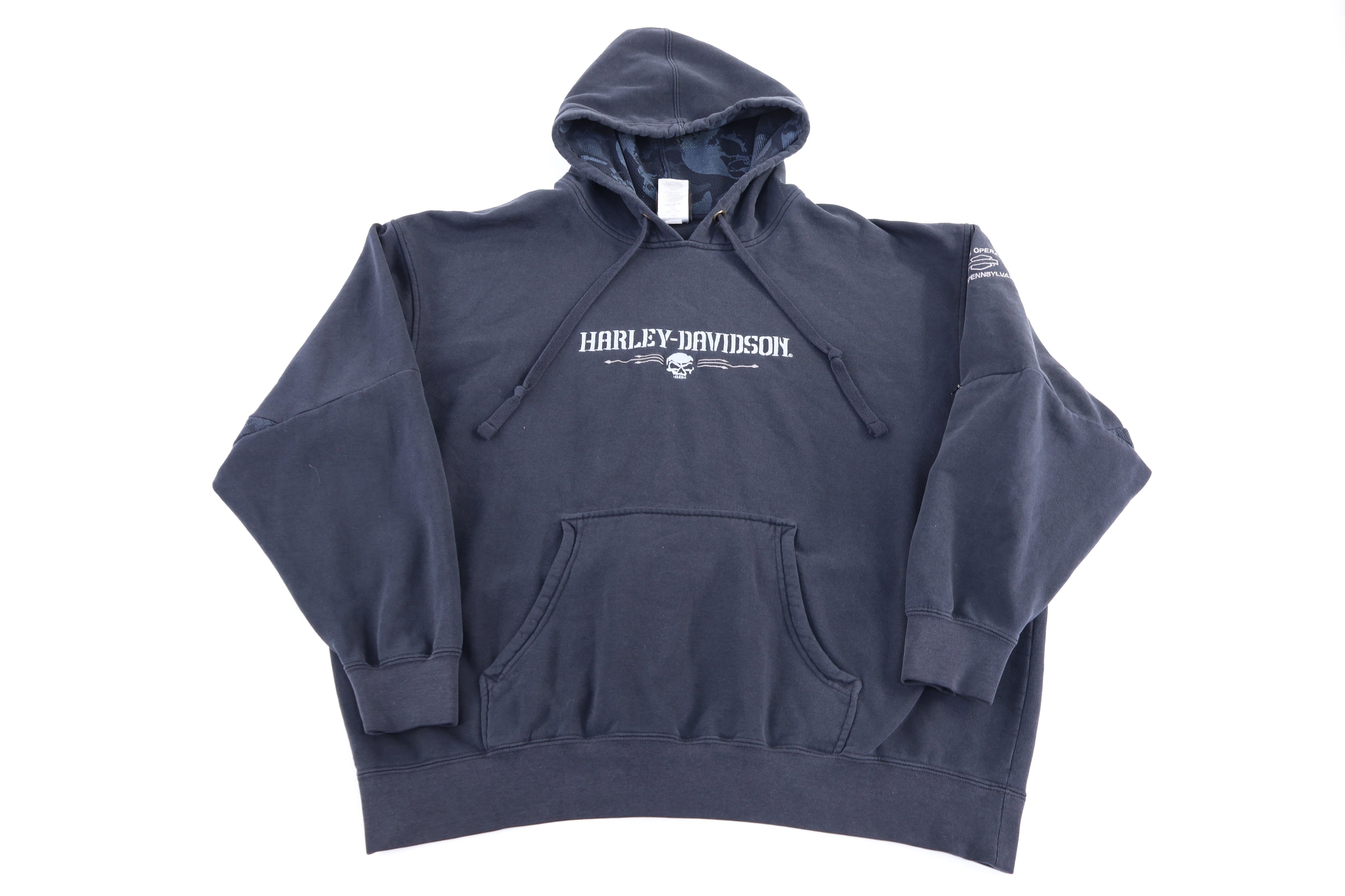 Harley Davidson Motorcycles Pennsylvania Pullover Hoodie