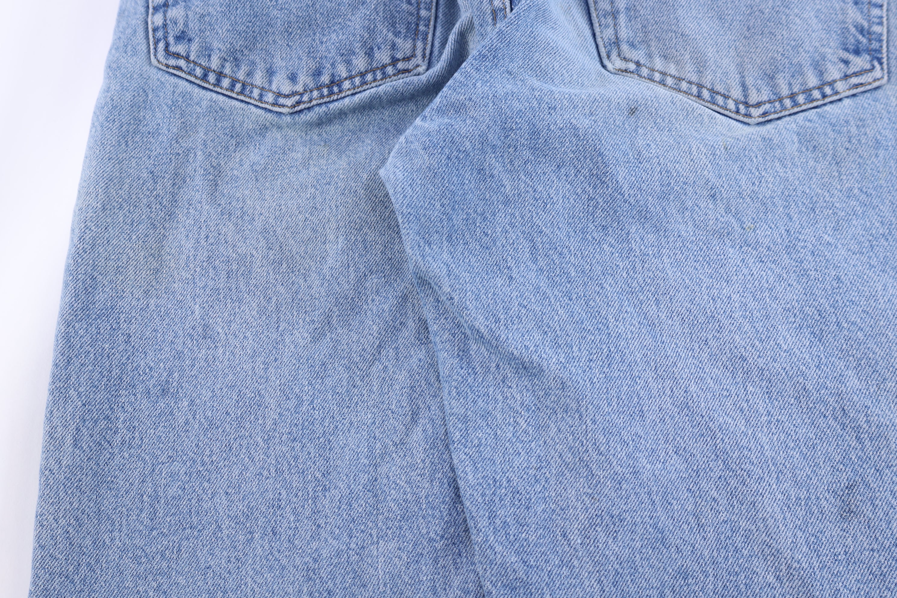 Carhartt Logo Patch Light Wash Denim Jeans