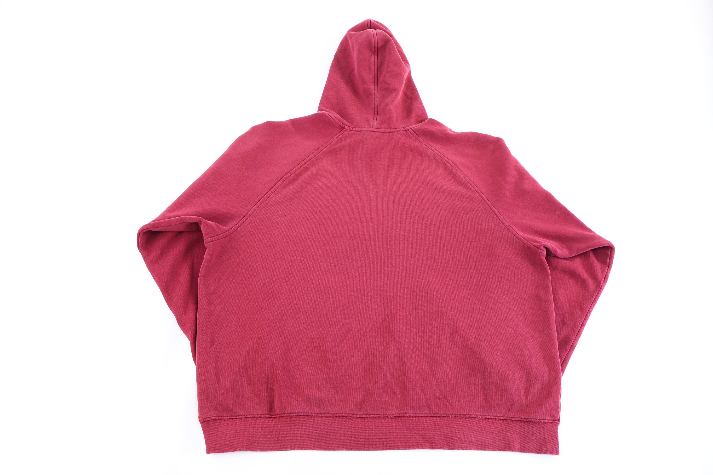 Vintage Nike Embroidered Logo Maroon Pullover Hoodie