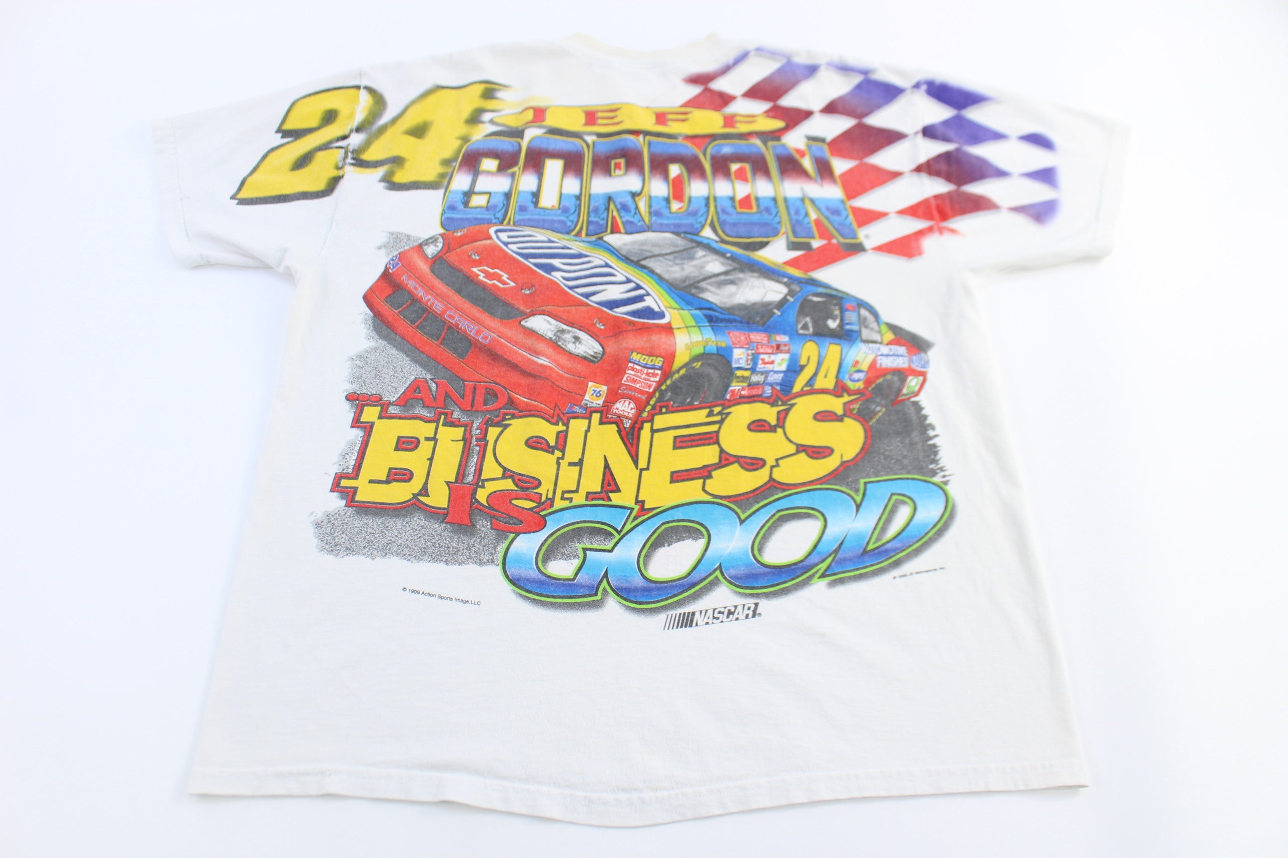 1999 Jeff Gordon Winning Is His Business T-shirt