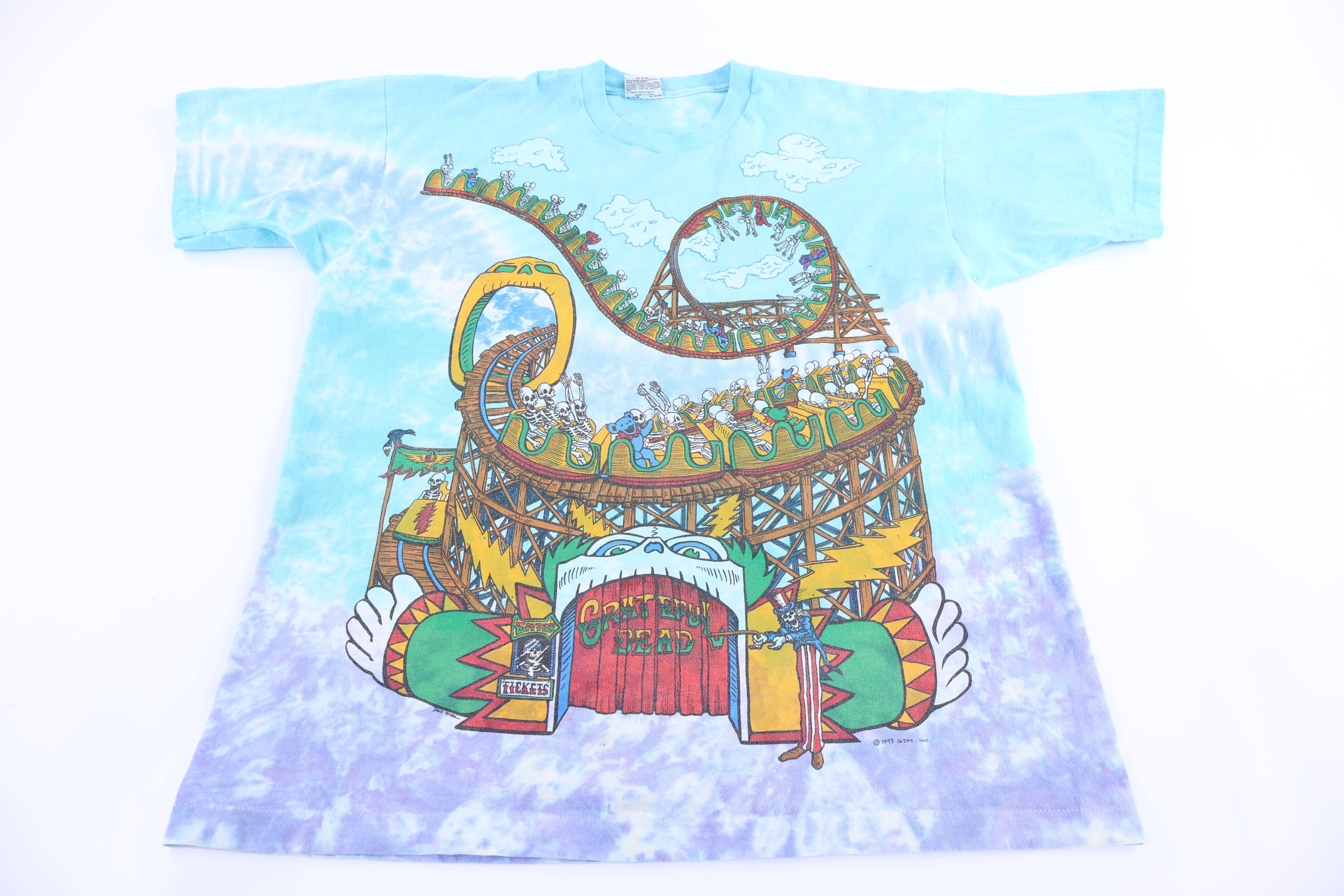 1993 Grateful Dead Amusement Park T-shirt
