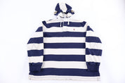 Polo by Ralph Lauren Blue & White Pullover