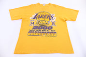 2000 Los Angeles Lakers Basketball World Champions T-shirt