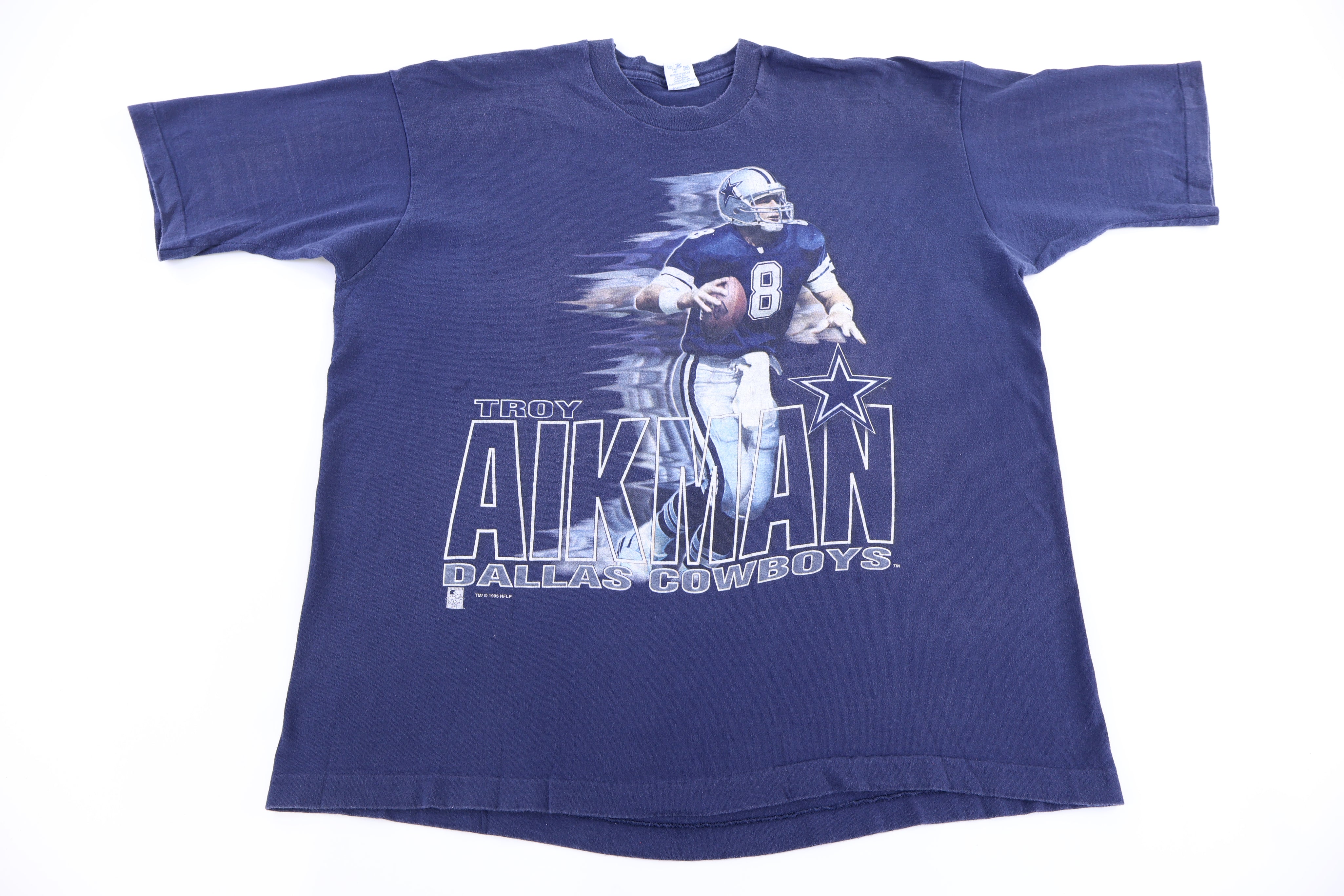 90's Troy Aikman Dallas Cowboys Football T-shirt