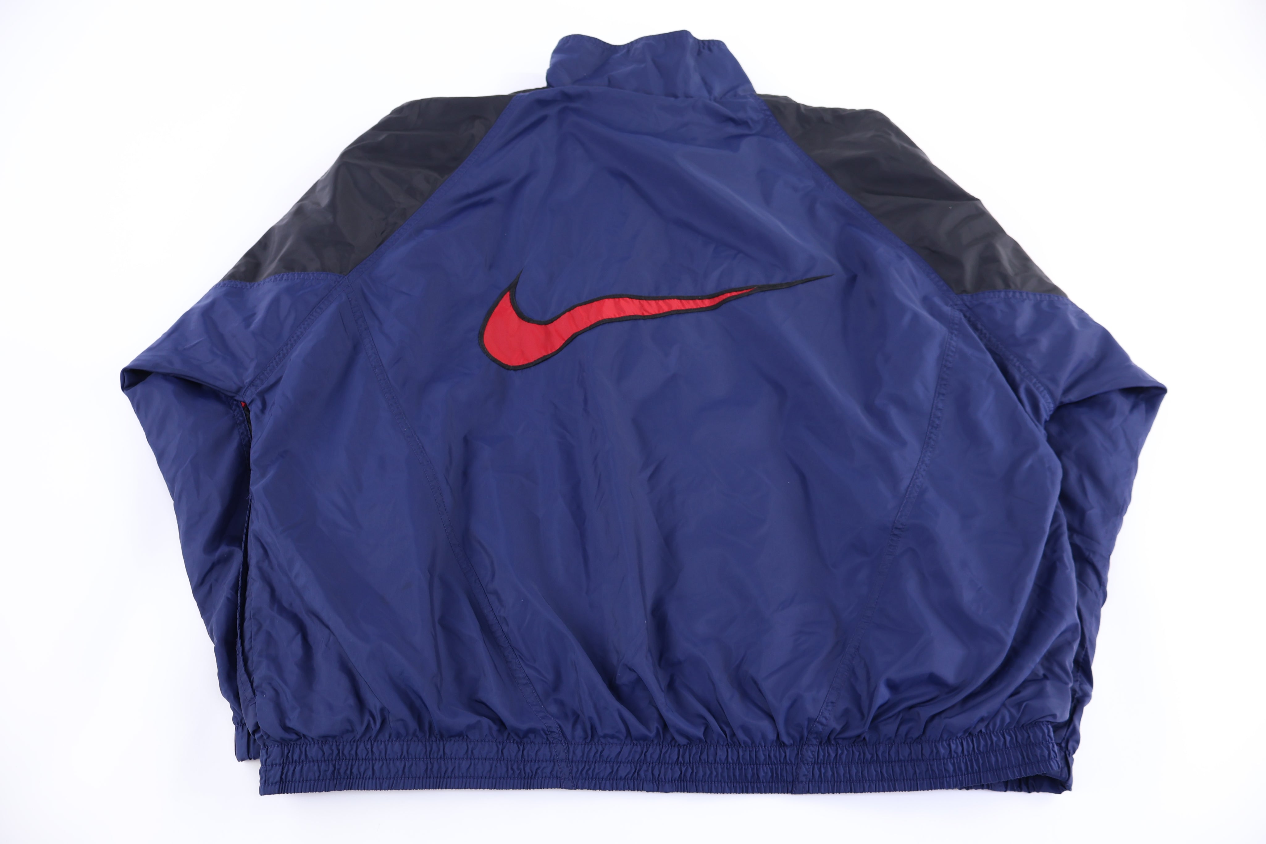 90's Nike Embroidered Logo Full Zip Jacket