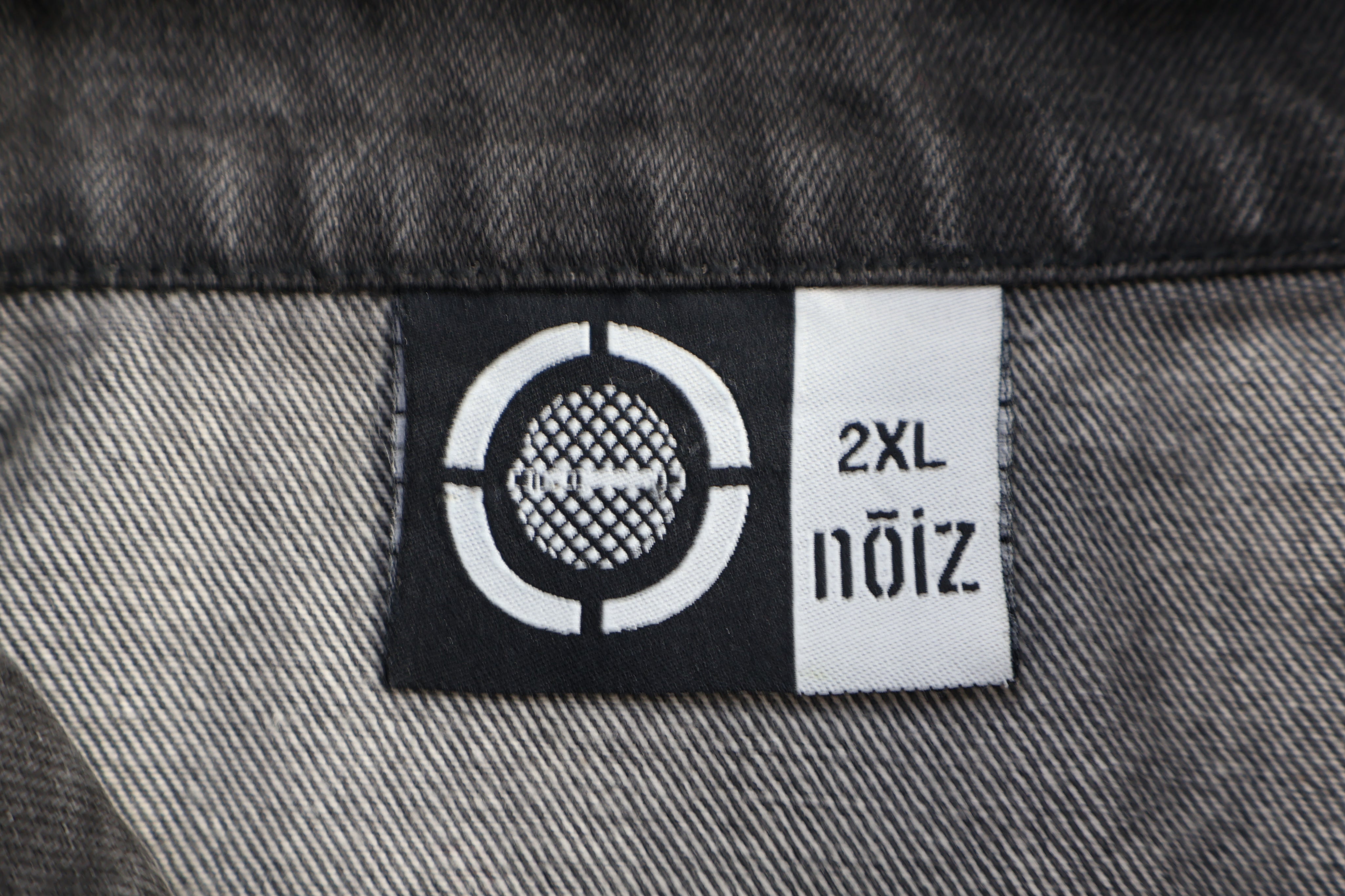 Noiz Black Wash Denim Jacket