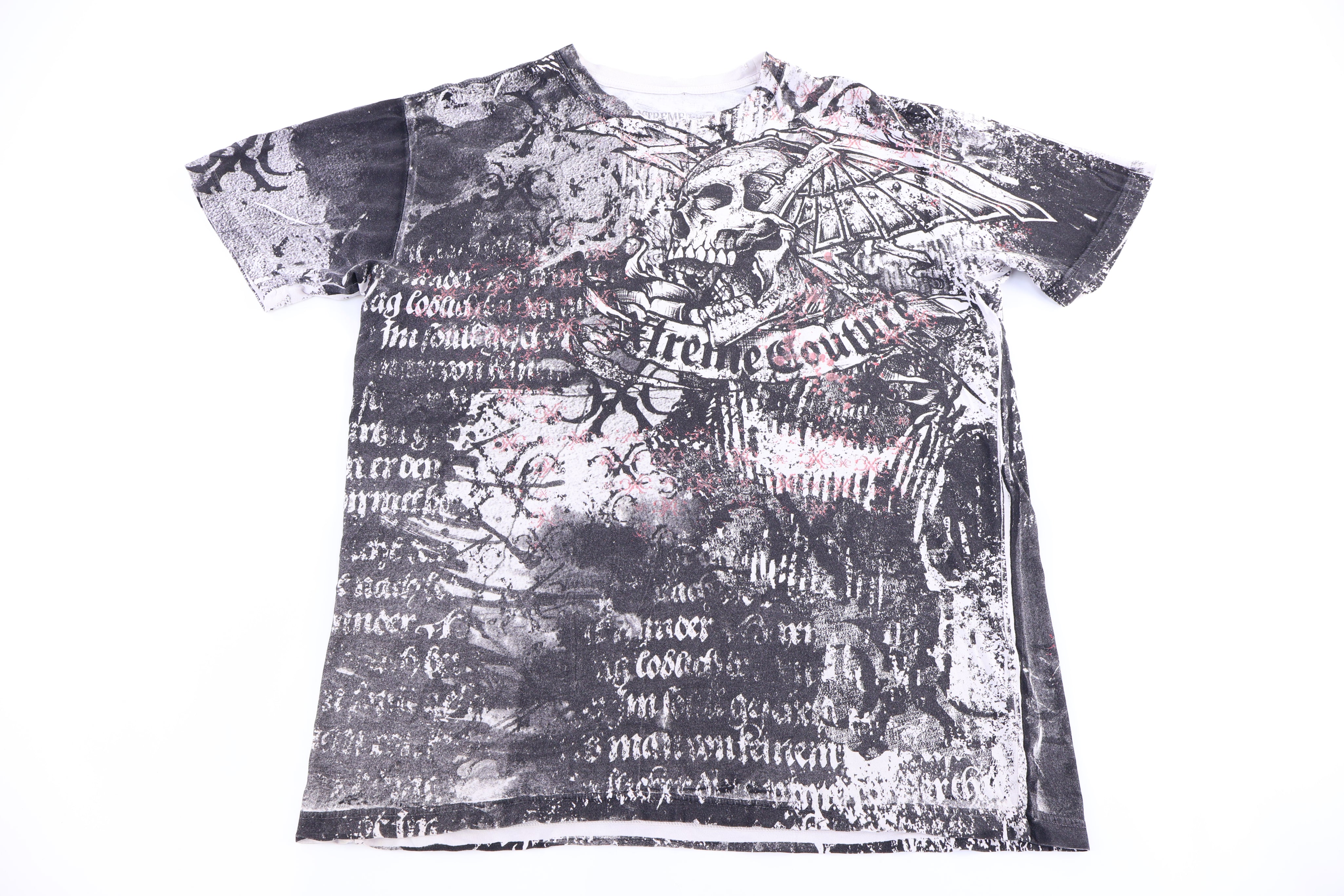 Y2K Xtreme Couture Grunge Graphic T-shirt