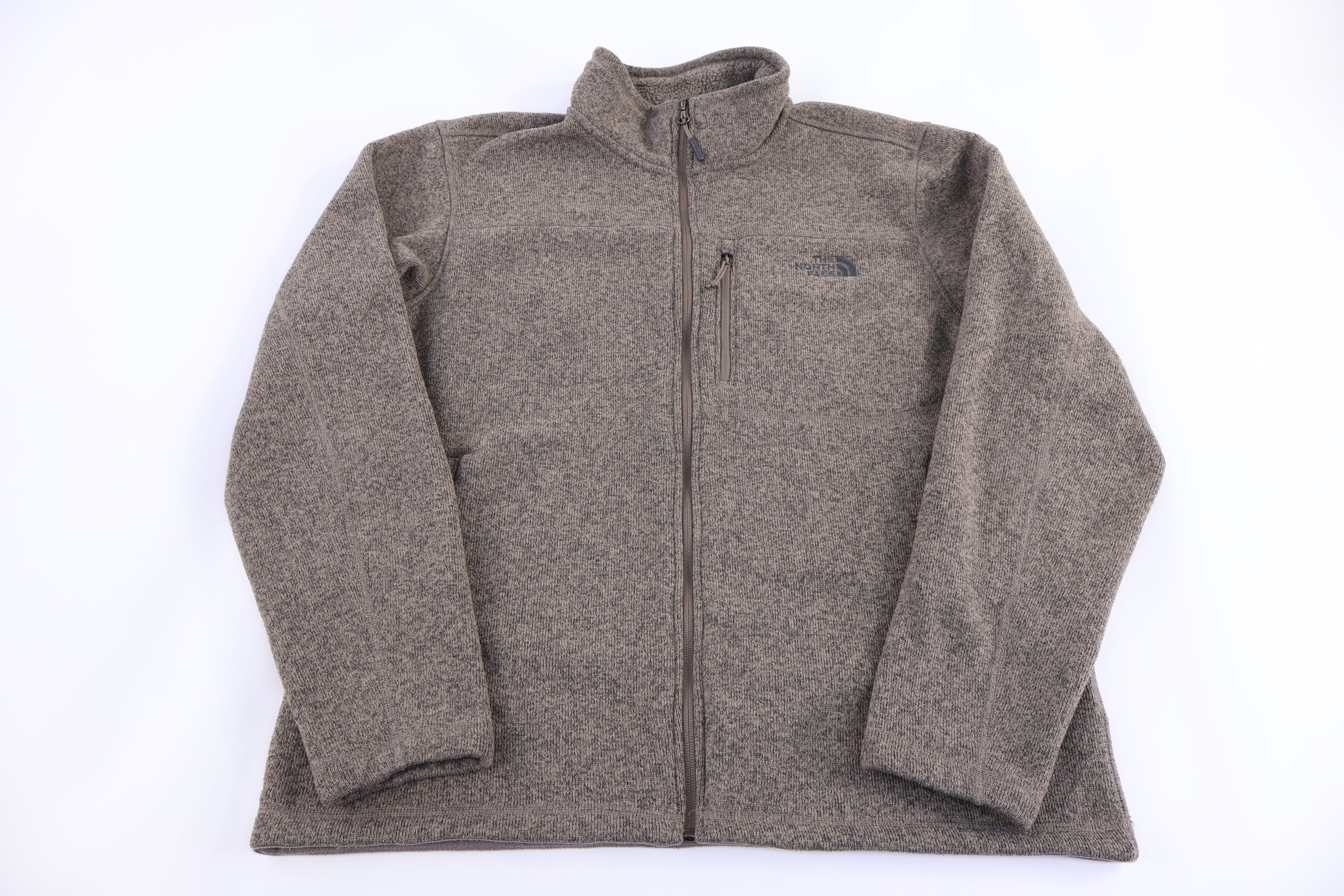 The North Face Embroidered Logo Full Zip Jacket