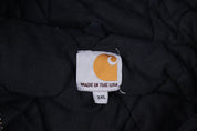 Carhartt Logo Patch Black Full Zip Jacket