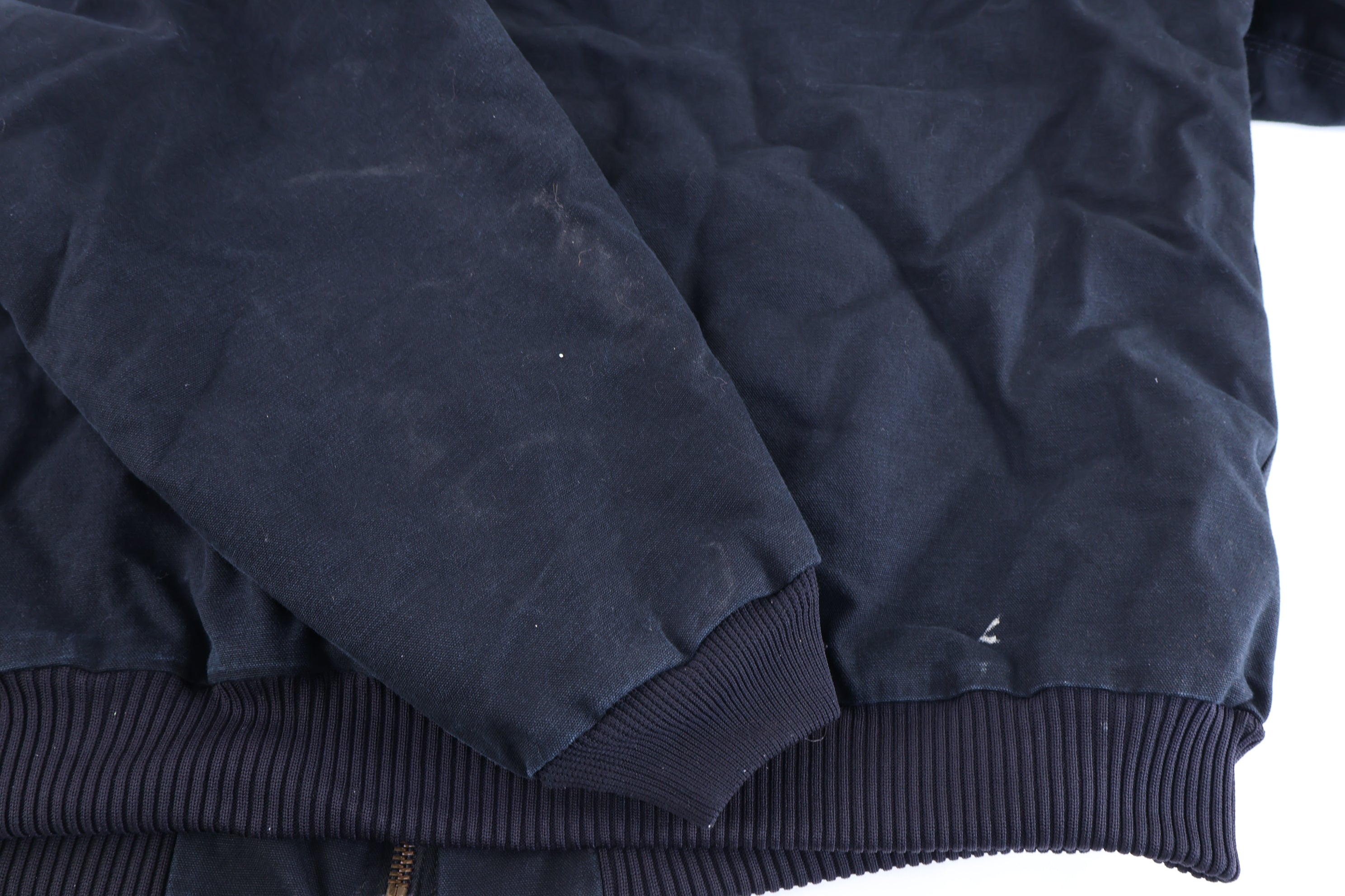Carhartt Logo Patch Black Full Zip Jacket