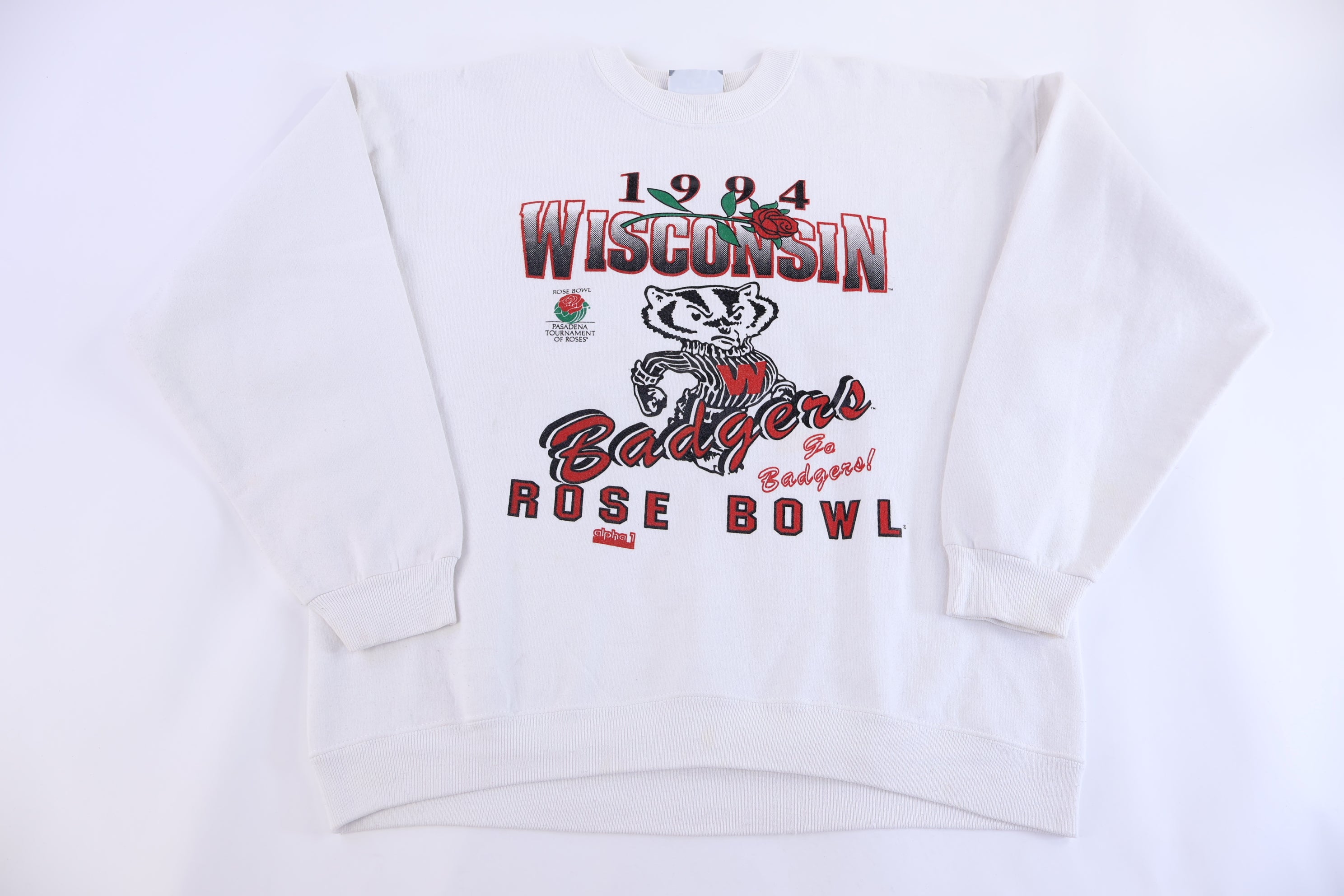 1994 University of Wisconsin Rose Bowl Sweatshirt