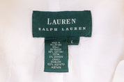 Women's Lauren Ralph Lauren White Full Zip Jacket