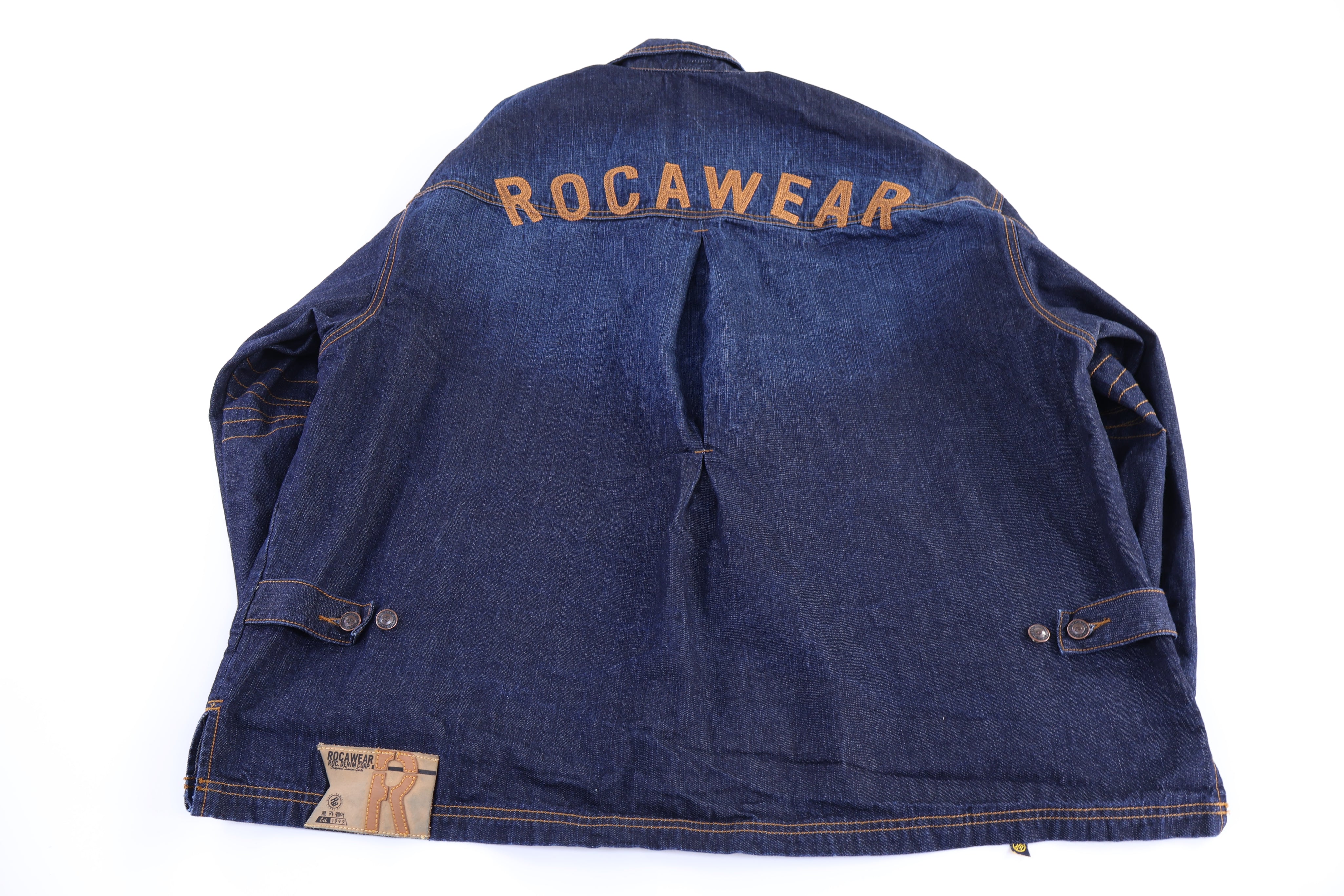 Vintage Rocawear Dark Wash Denim Jacket