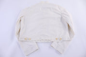 Women's Lauren Ralph Lauren White Full Zip Jacket