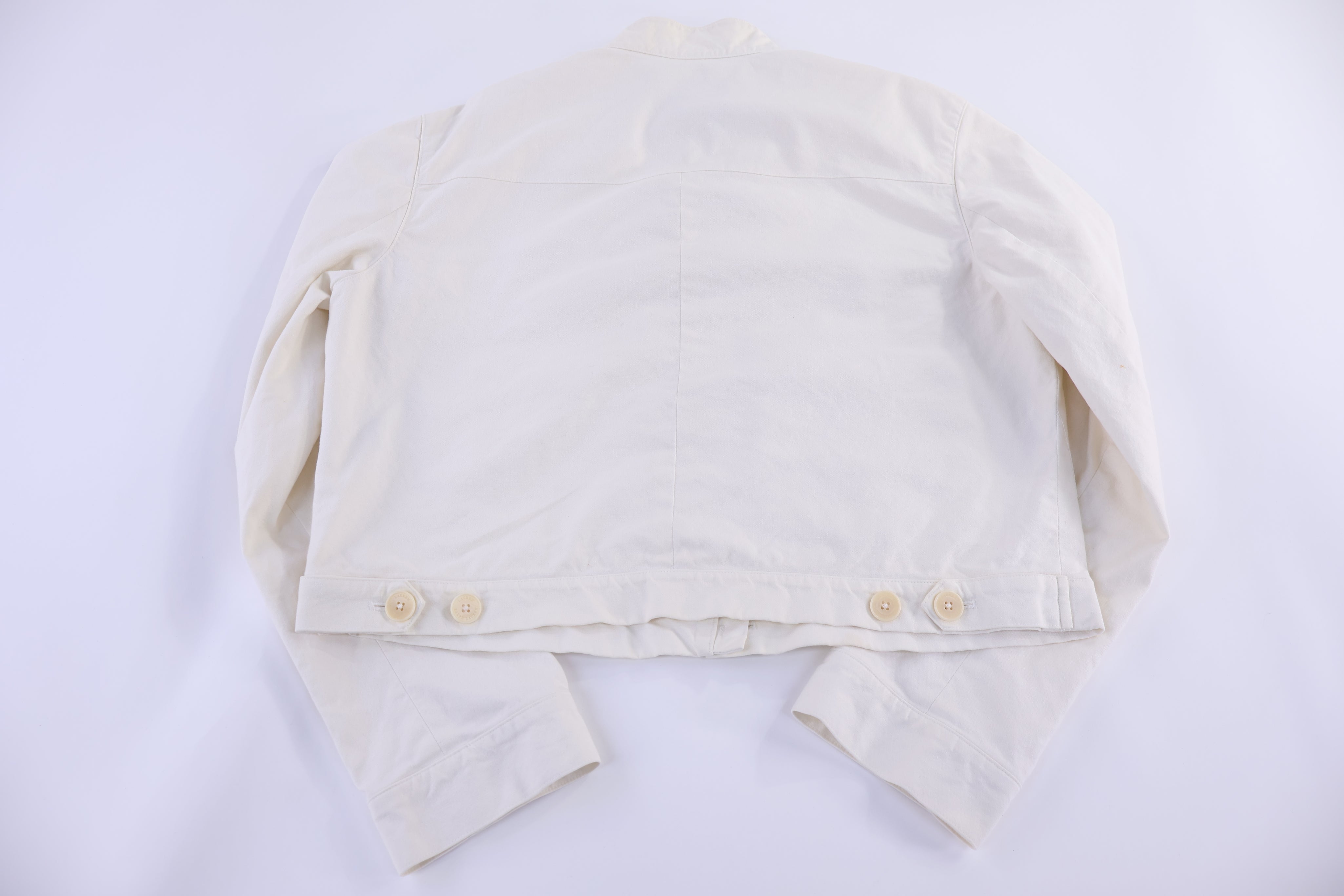 Women's Lauren Ralph Lauren White Full Zip Jacket