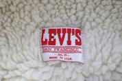 80's Levi's Medium Wash Sherpa Lined Jacket