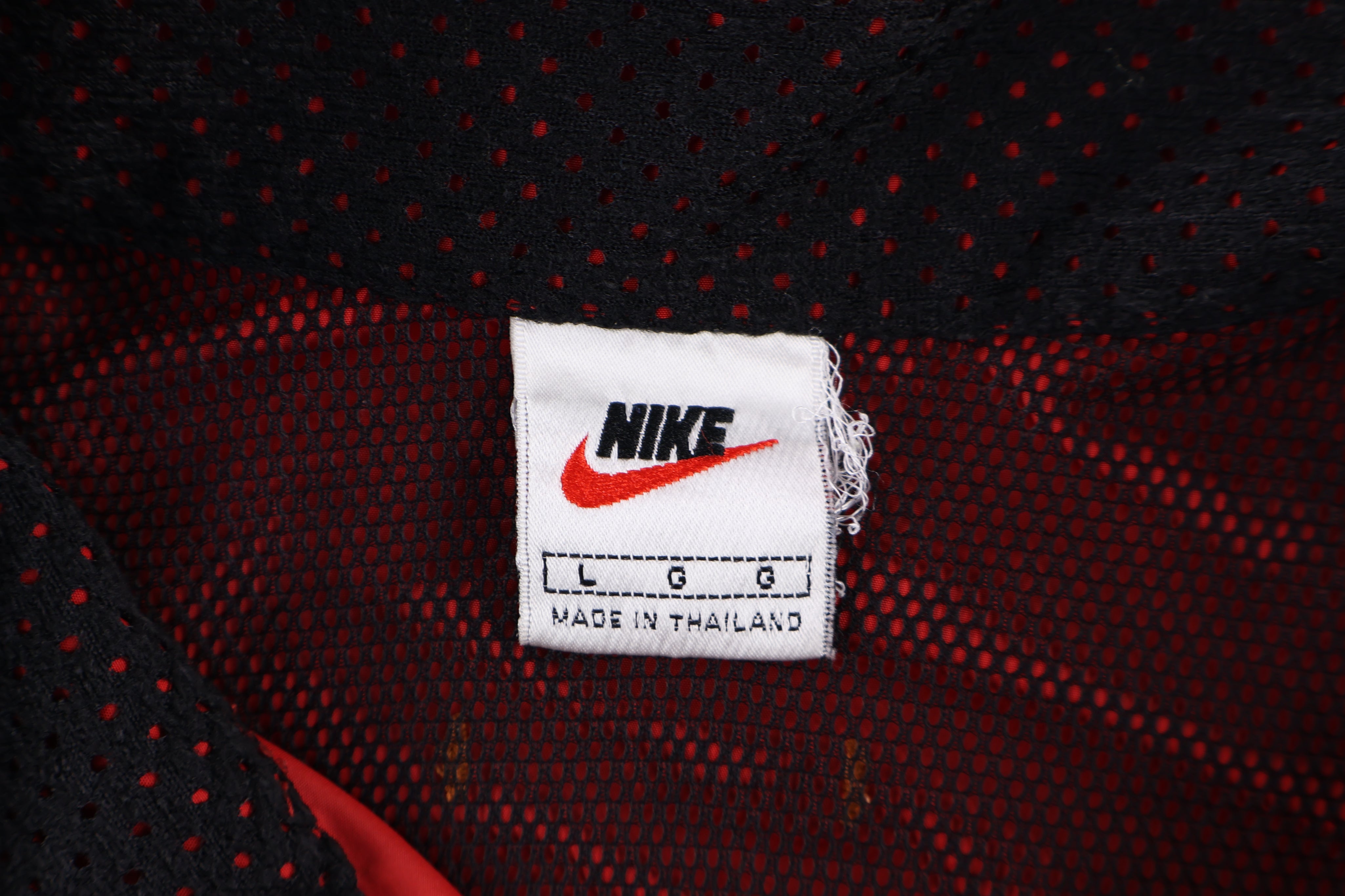 90's Nike Embroidered Logo Full Zip Windbreaker