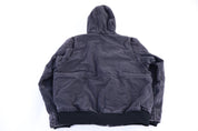 Carhartt Logo Patch Black Full Zip Jacket