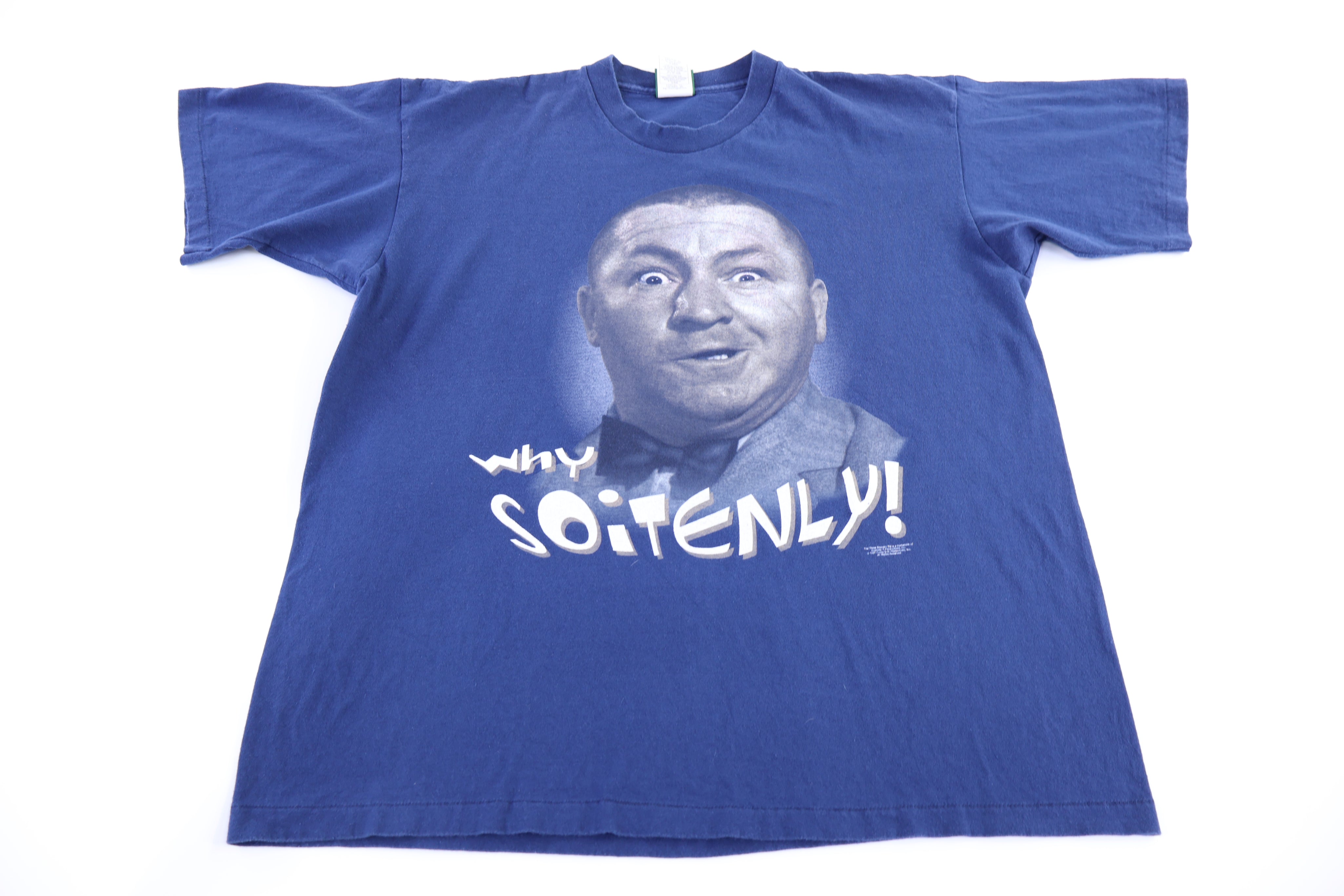 90's Curly Howard Three Stooges T-shirt
