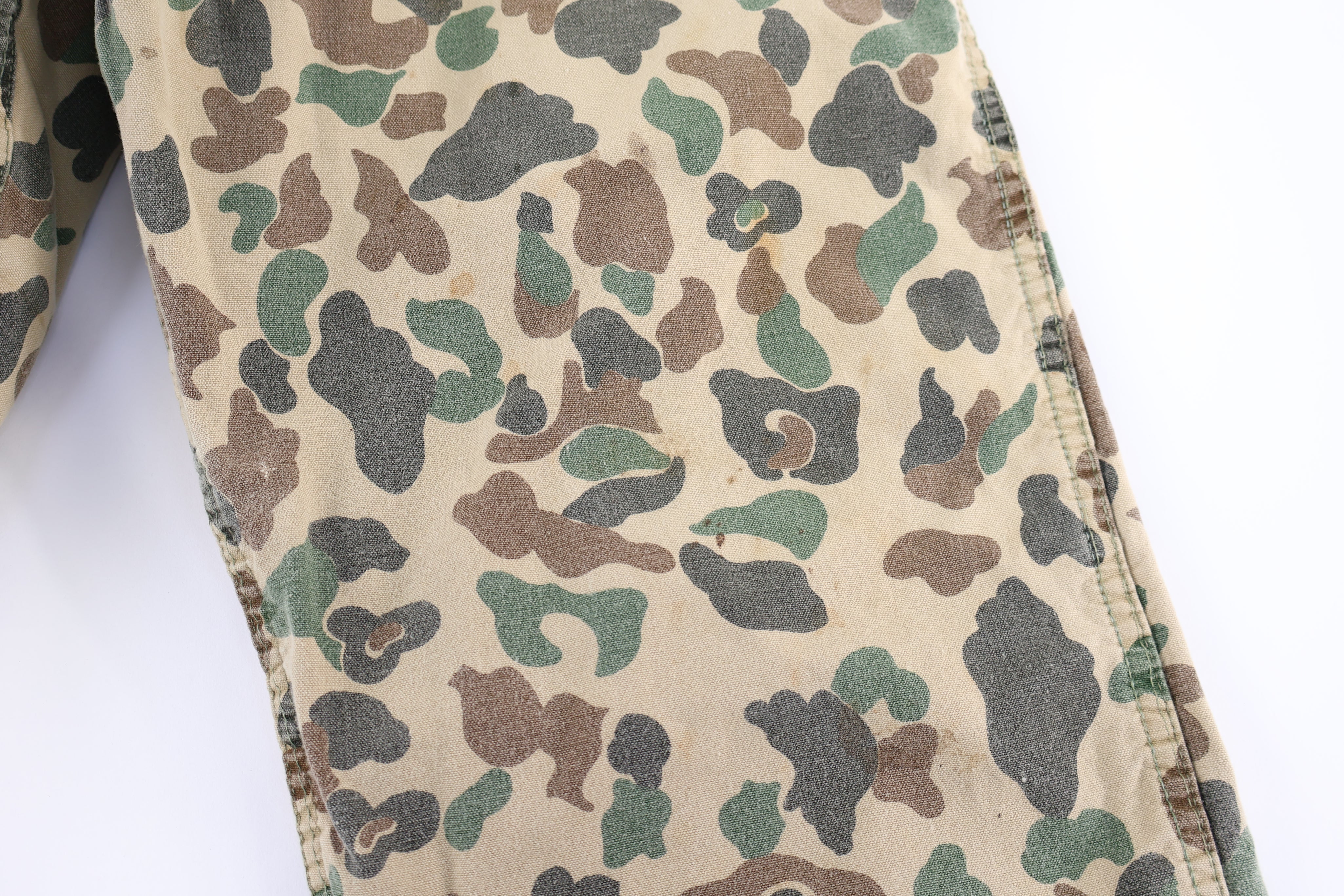 80's Canvas Back Camo Pants