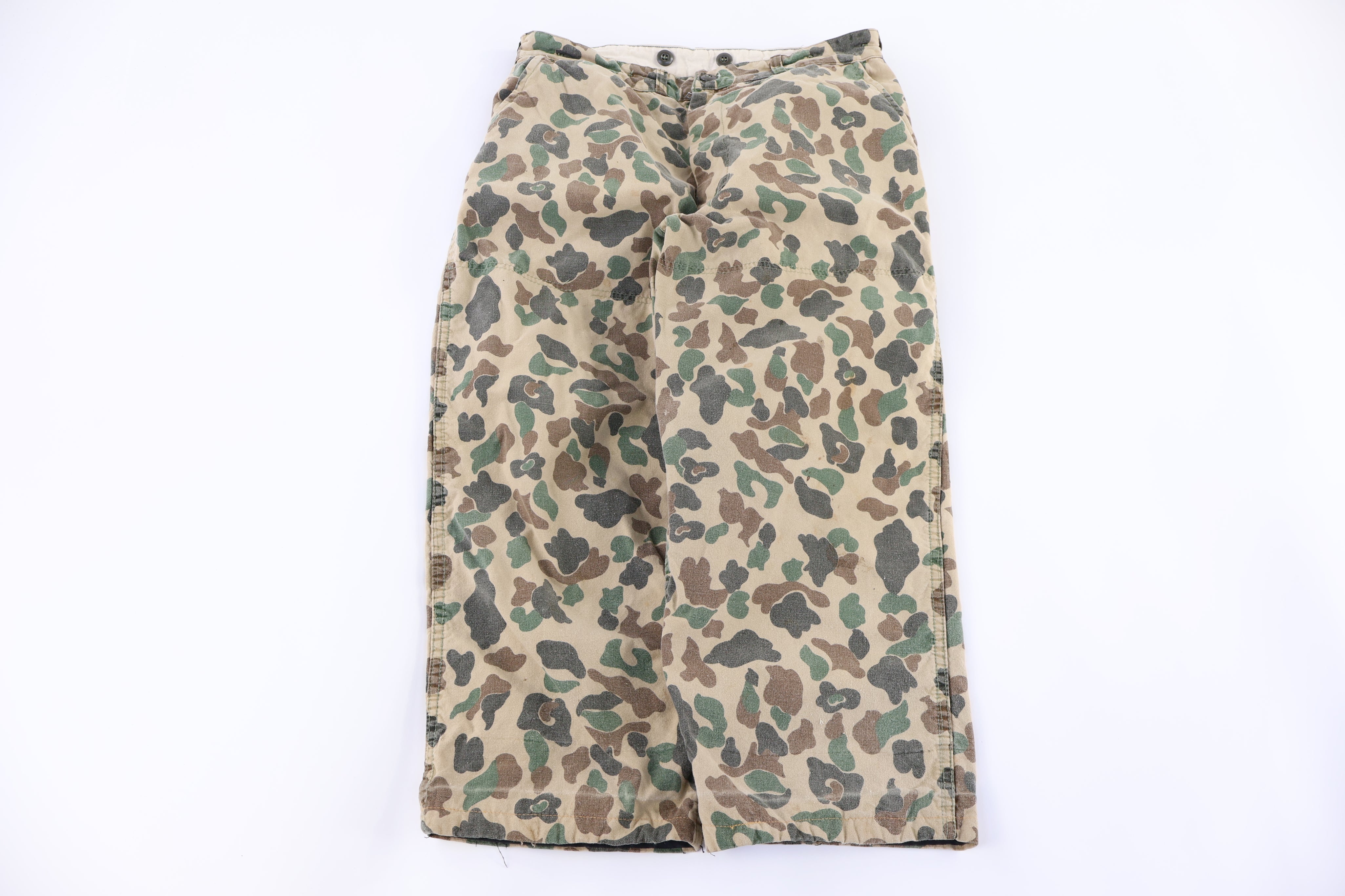 80's Canvas Back Camo Pants