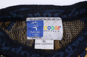 90's Coogi Australia Multipattern Knit Sweater