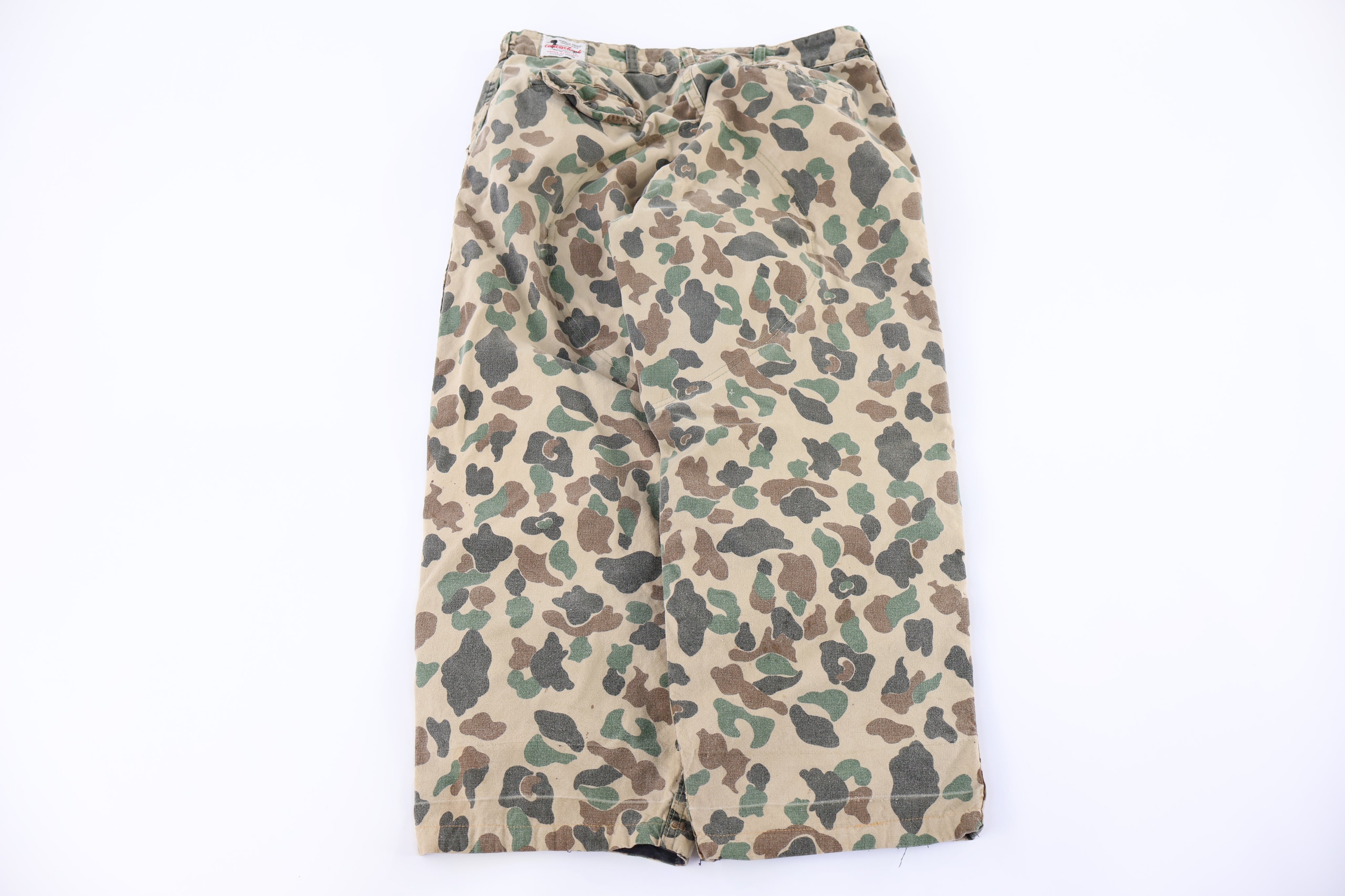80's Canvas Back Camo Pants