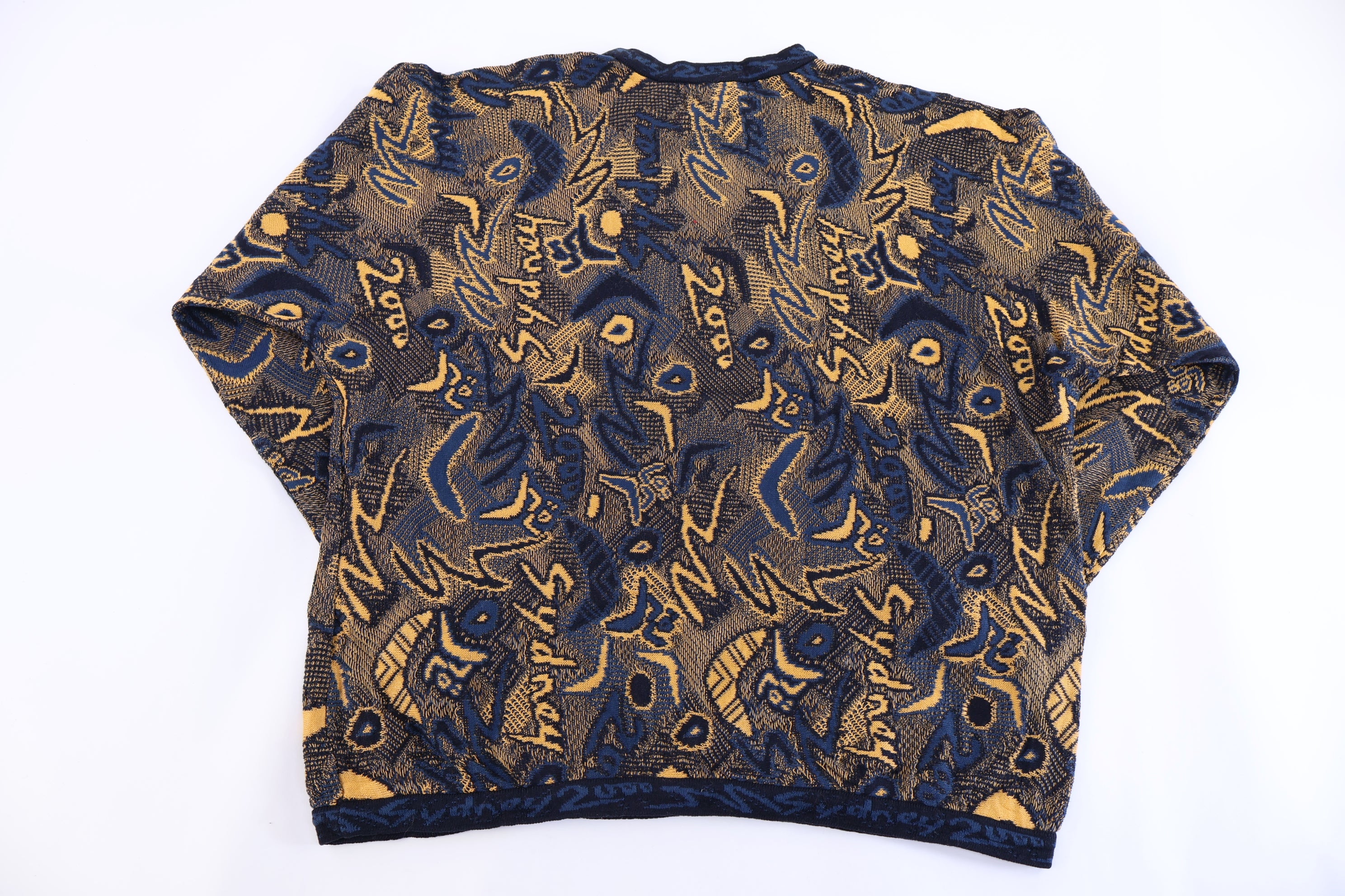 90's Coogi Australia Multipattern Knit Sweater