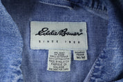 Women's Eddie Bauer Medium Wash Denim Chore Jacket