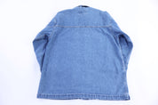 Women's Eddie Bauer Medium Wash Denim Chore Jacket