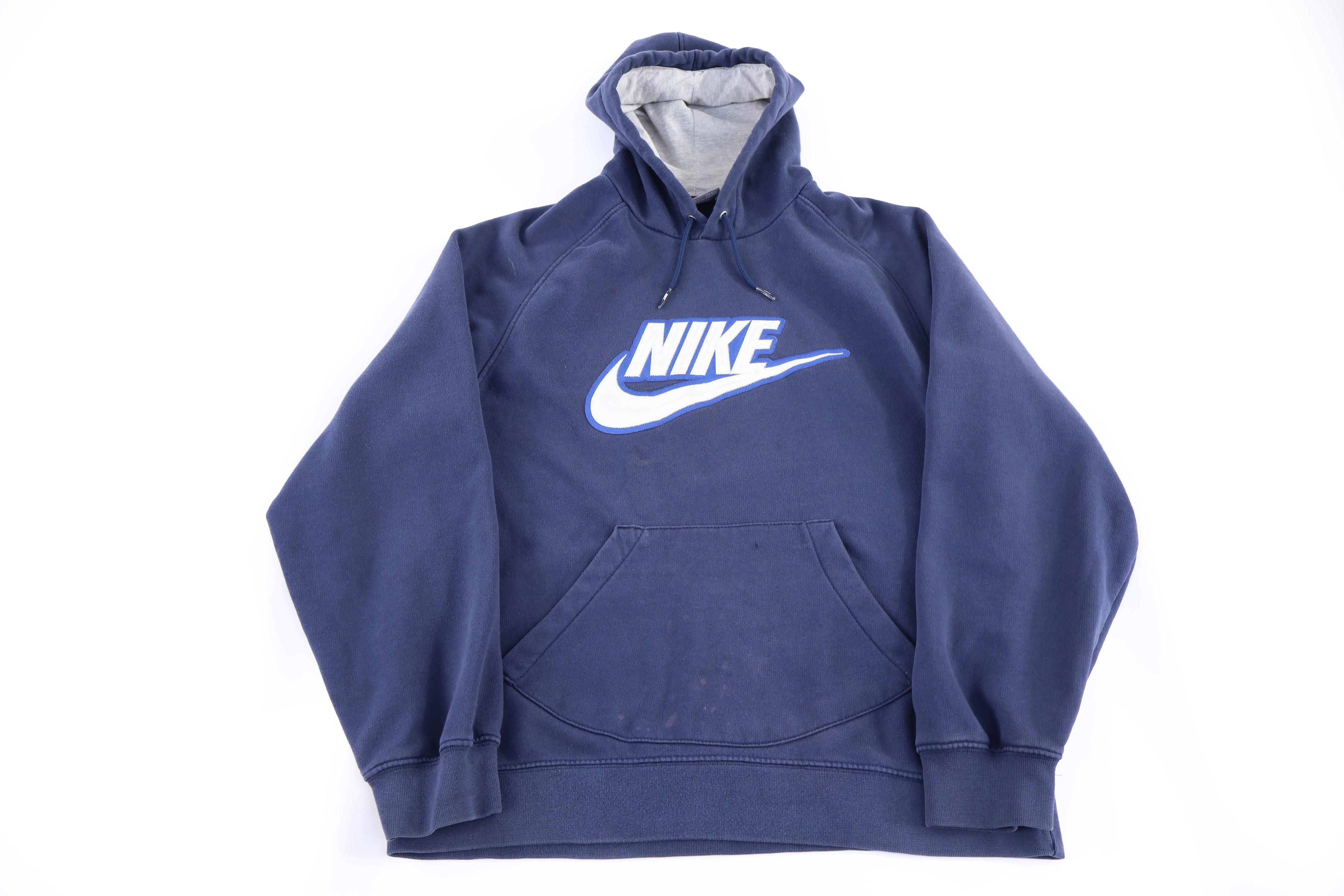 Vintage Nike Embroidered Logo Pullover Hoodie
