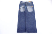 Y2K Circuit Dark Wash Denim Jeans