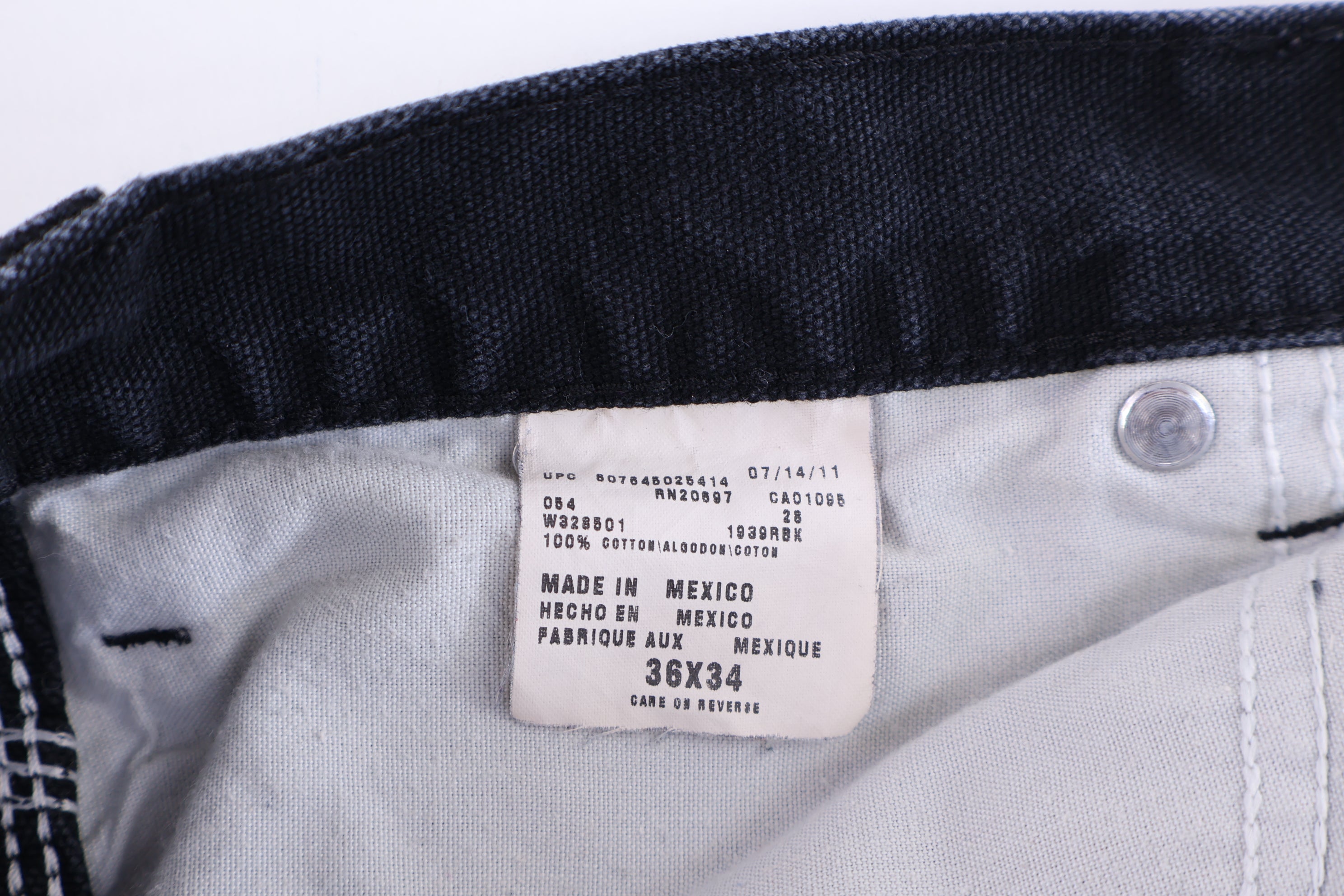Dickies Logo Patch Black Pants