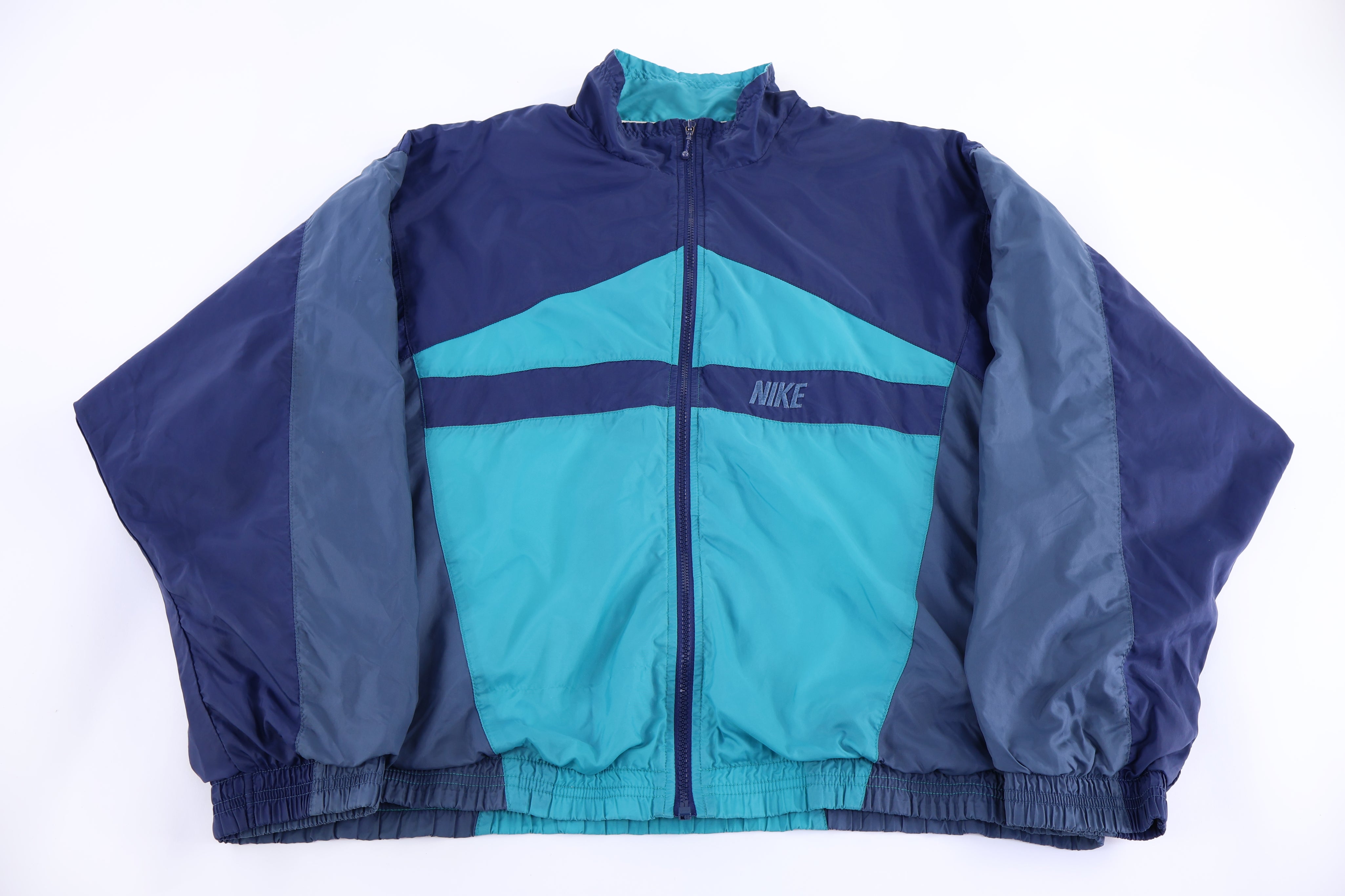 Vintage Nike Embroidered Logo Full Zip Jacket