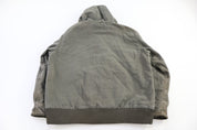 Carhartt Logo Patch Green Full Zip Hooded Jacket
