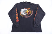 Harley Davidson Motorcycles Texas Flames LS T-shirt