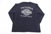 Harley Davidson Motorcycles Texas Flames LS T-shirt