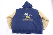 90's Pro Player University of Notre Dame Full Zip Jacket