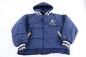90's Pro Player University of Notre Dame Full Zip Jacket