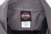 Harley Davidson Motorcycles Multicolor Full Zip Hoodie