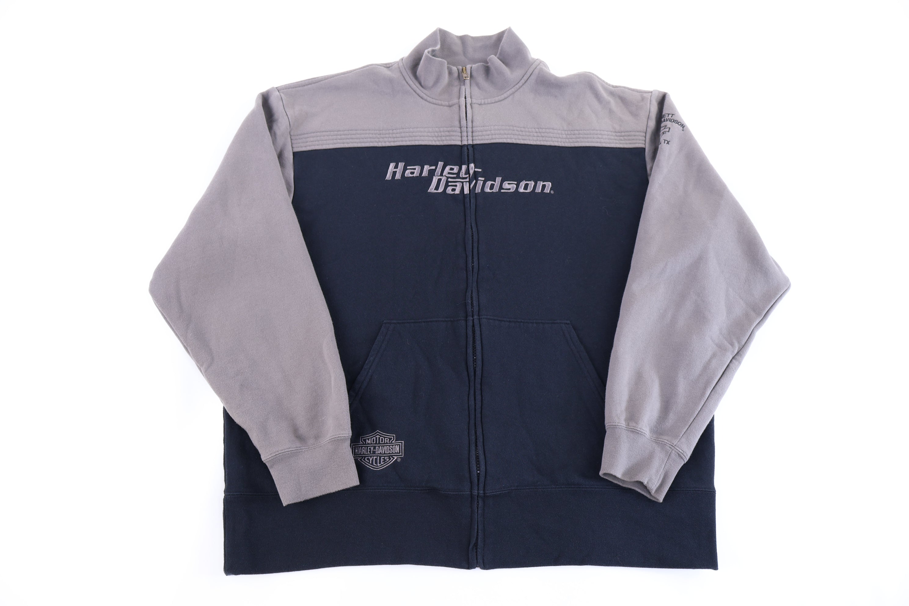 Harley Davidson Motorcycles Multicolor Full Zip Hoodie