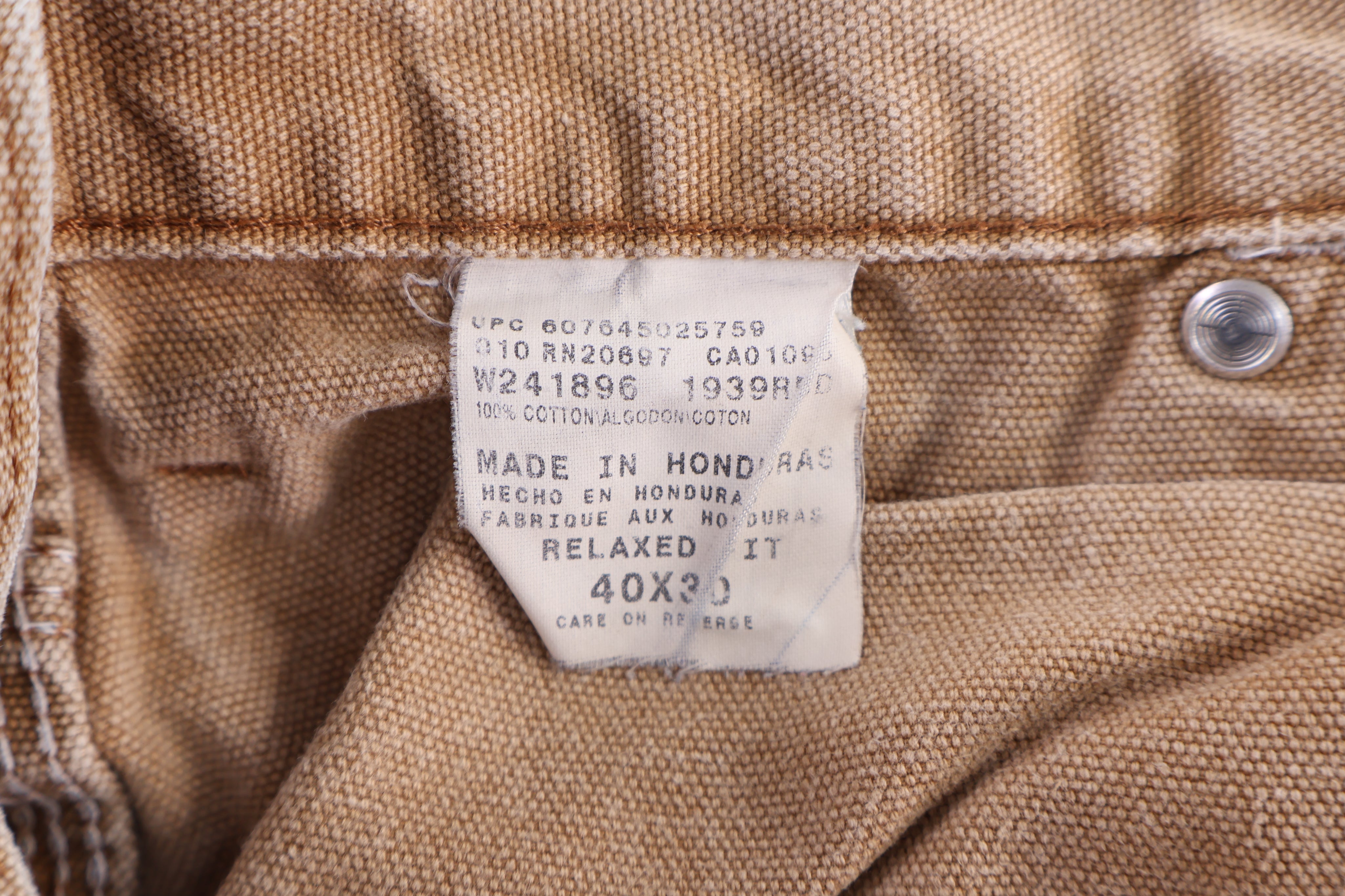 Dickies Logo Patch Tan Pants