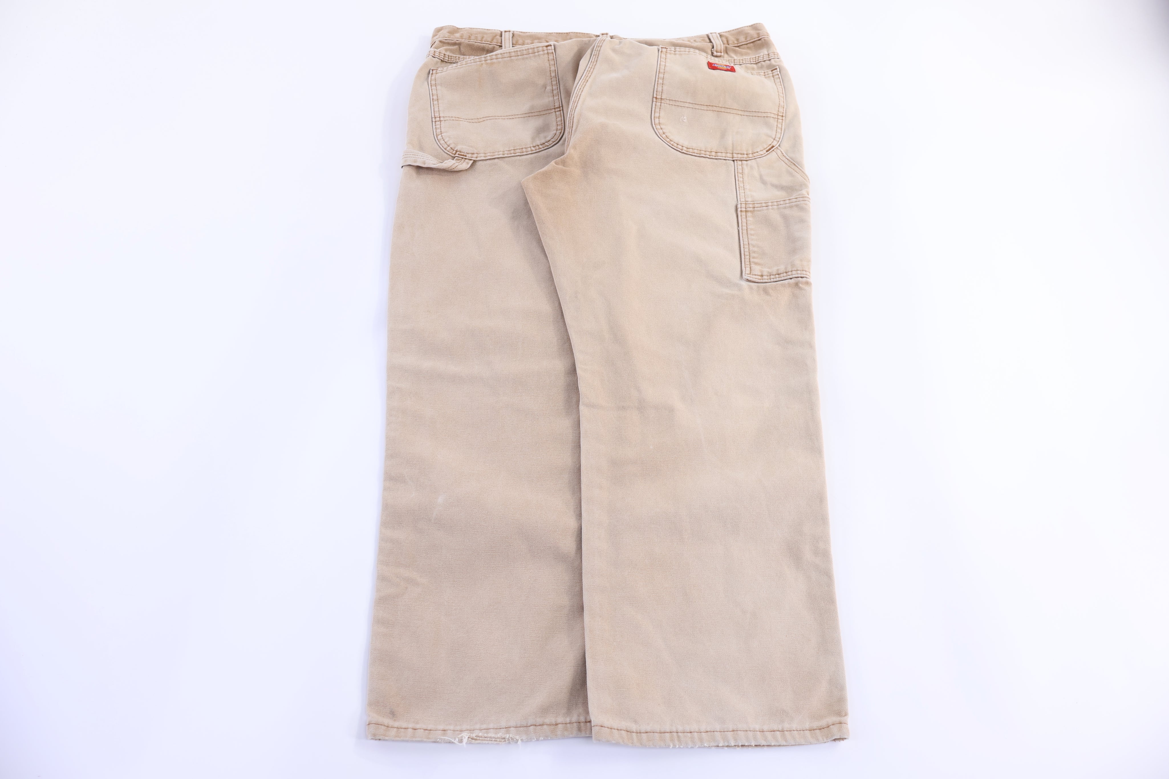 Dickies Logo Patch Tan Pants