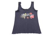 Women's 1990 Harley Davidson Motorcycles 3D Emblem Tank Top