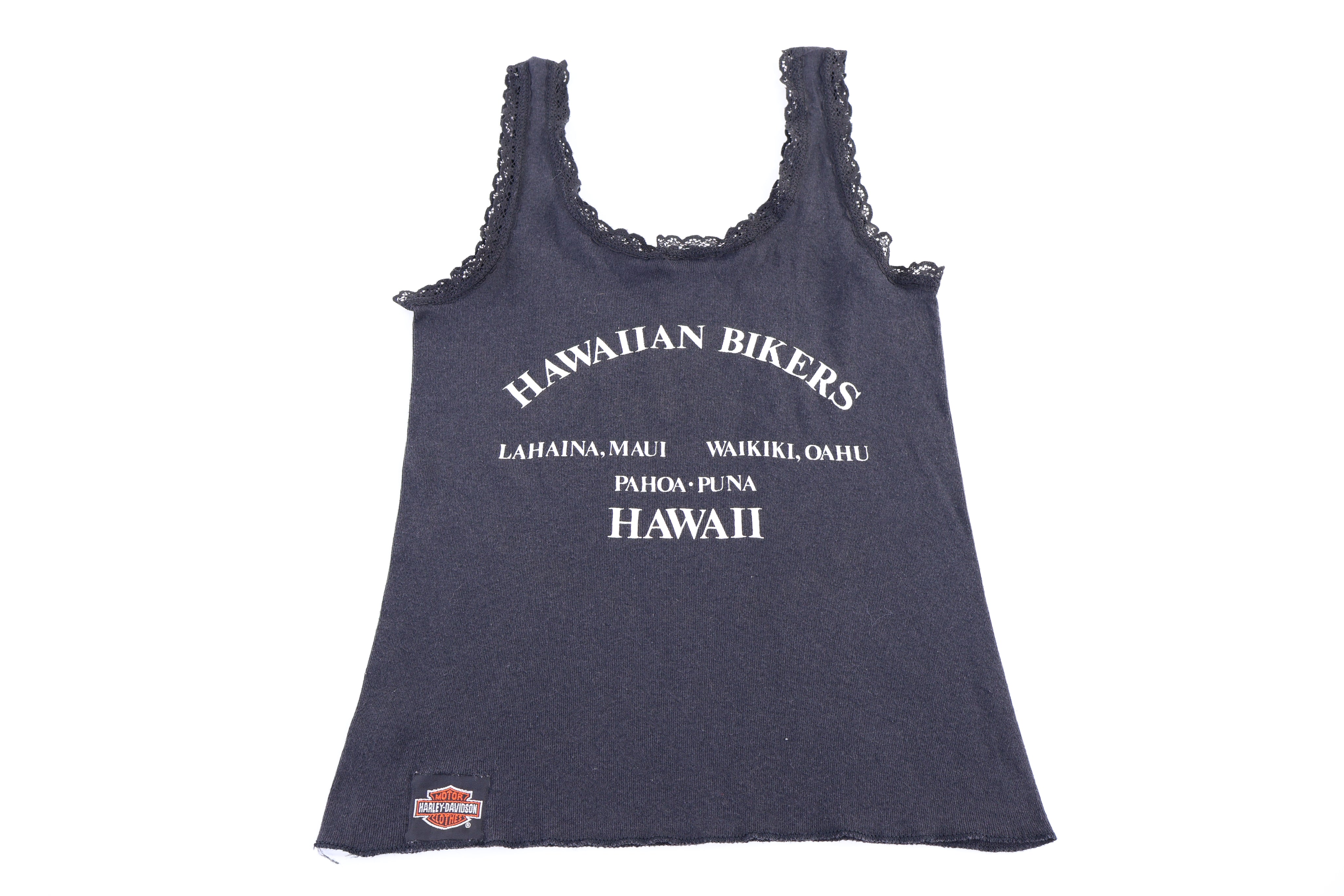 Women's 1990 Harley Davidson Motorcycles 3D Emblem Tank Top