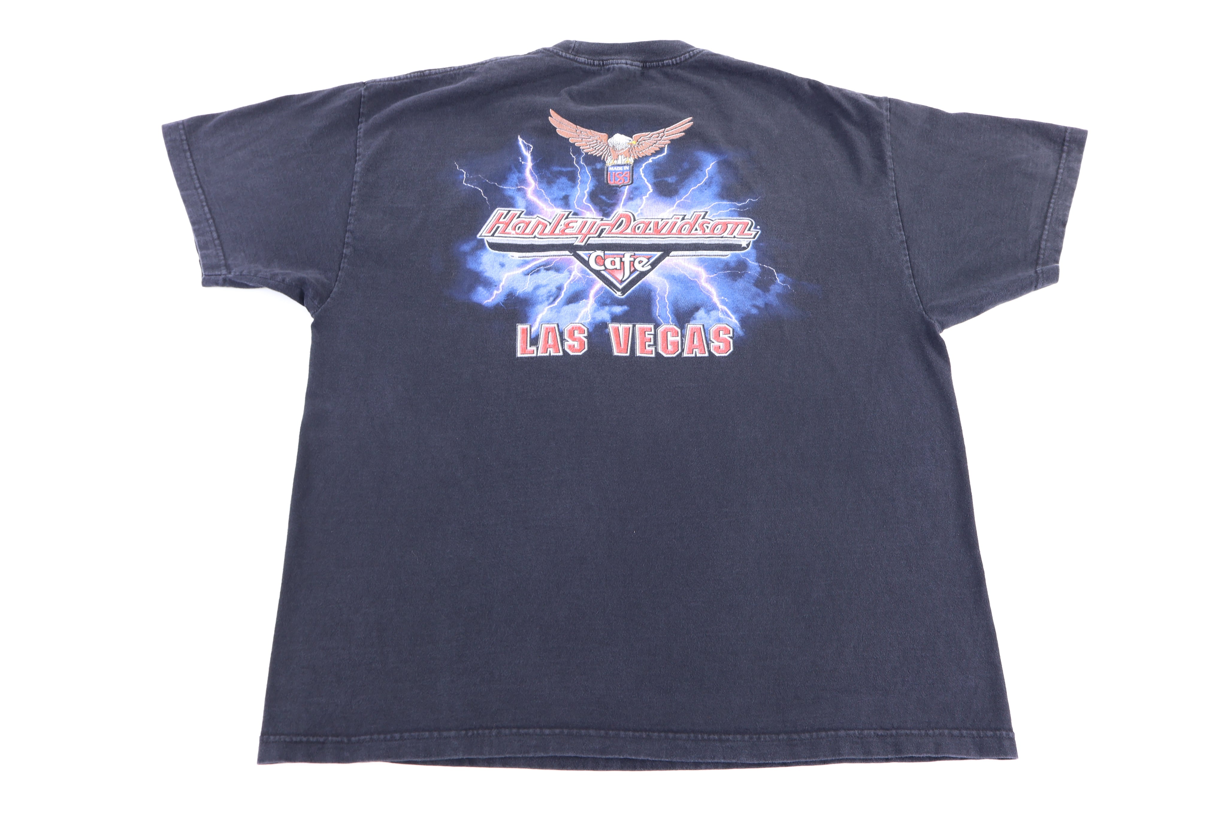 Harley Davidson Motorcycles Las Vegas Cafe T-shirt